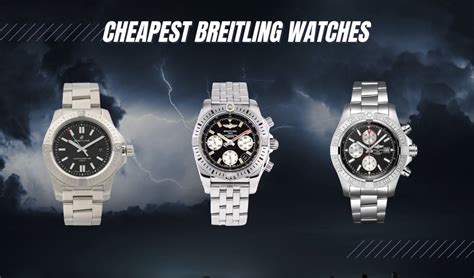 breitling prezzo basso|cheapest breitling watches.